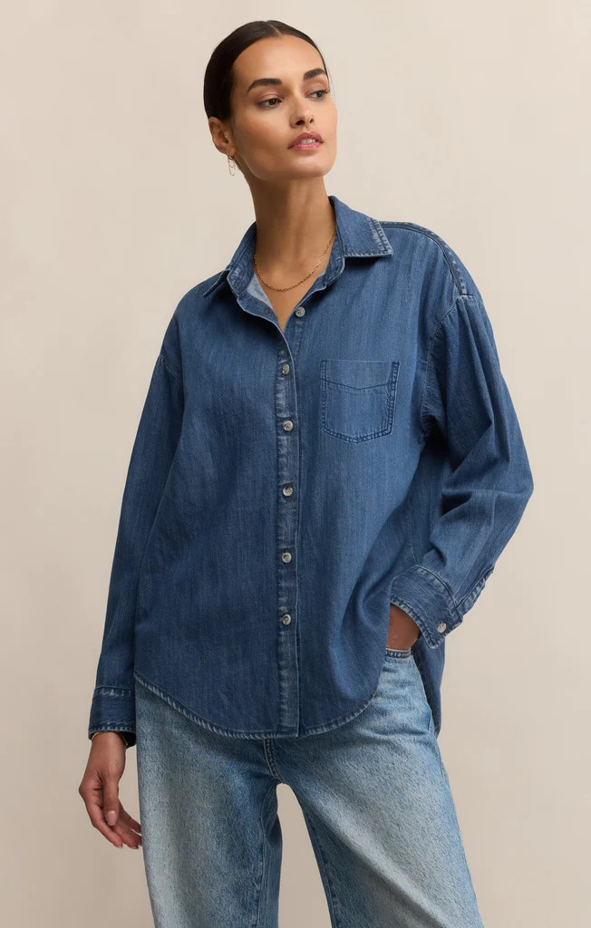 Atwood Lightweight Denim Button Up | Z Supply