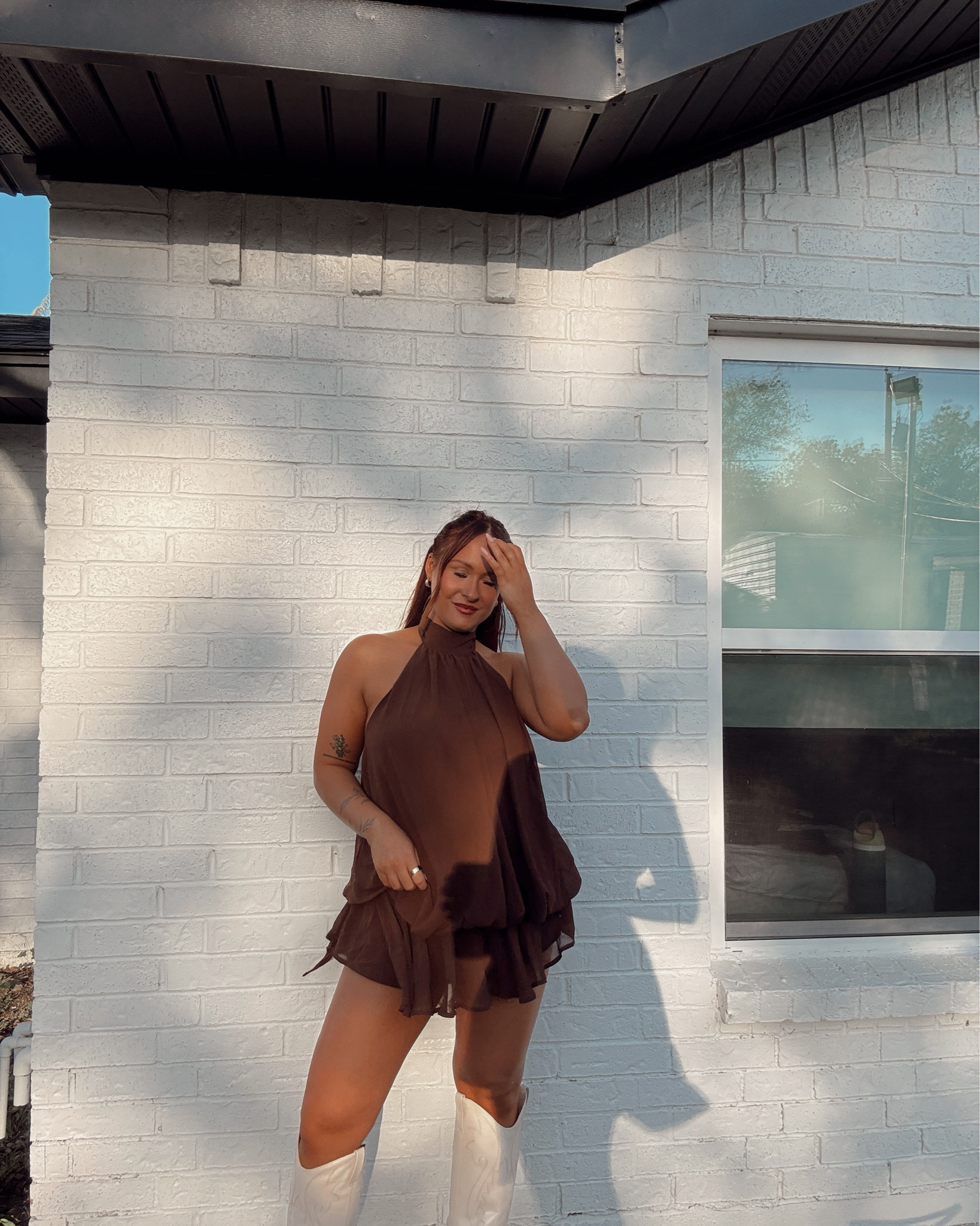 ruffle dress 

#LTKBeauty #LTKdayinmylife #LTKgrwm