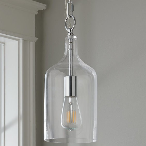 Glass Jug Pendant - Small | Shades of Light