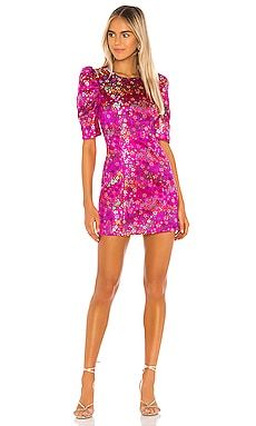 Camila Coelho Julinha Mini Dress in Multi Floral from Revolve.com | Revolve Clothing (Global)