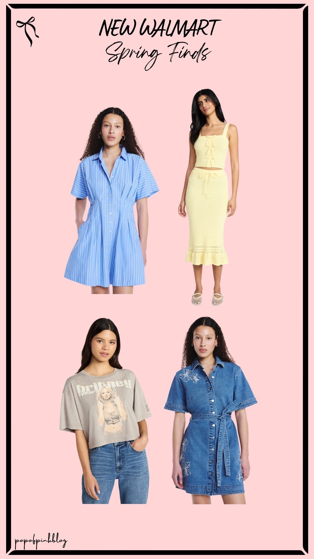 New Walmart! Spring Finds💖🎉
Spring outfit
Spring dress
Spring finds
Walmart outfit
Walmart finds
Blue dress
Jean dress
Easter dress
Britney shirt 

#LTKootd #LTKTall #LTKSeasonal