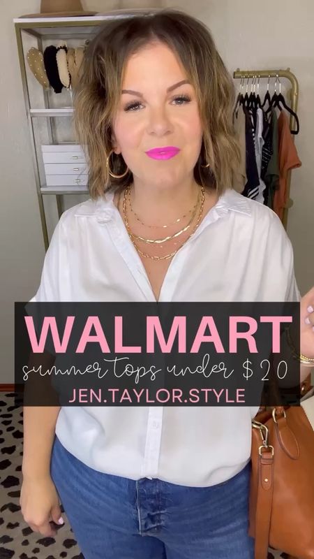 Walmart summer tops under $20! These all work for my curvy, pear shaped body type. Wearing XL and XXL in tops and size 17 in my current favorite Target jeans. These are also great, easy running errands outfits or casual Friday outfits.
6/12

#LTKPlusSize #LTKVideo #LTKxWalmart