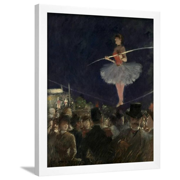 TightRope Walker, C.1885, Figurative Framed Art Print Wall Art by Jean Louis Forain Sold by Art.C... | Walmart (US)