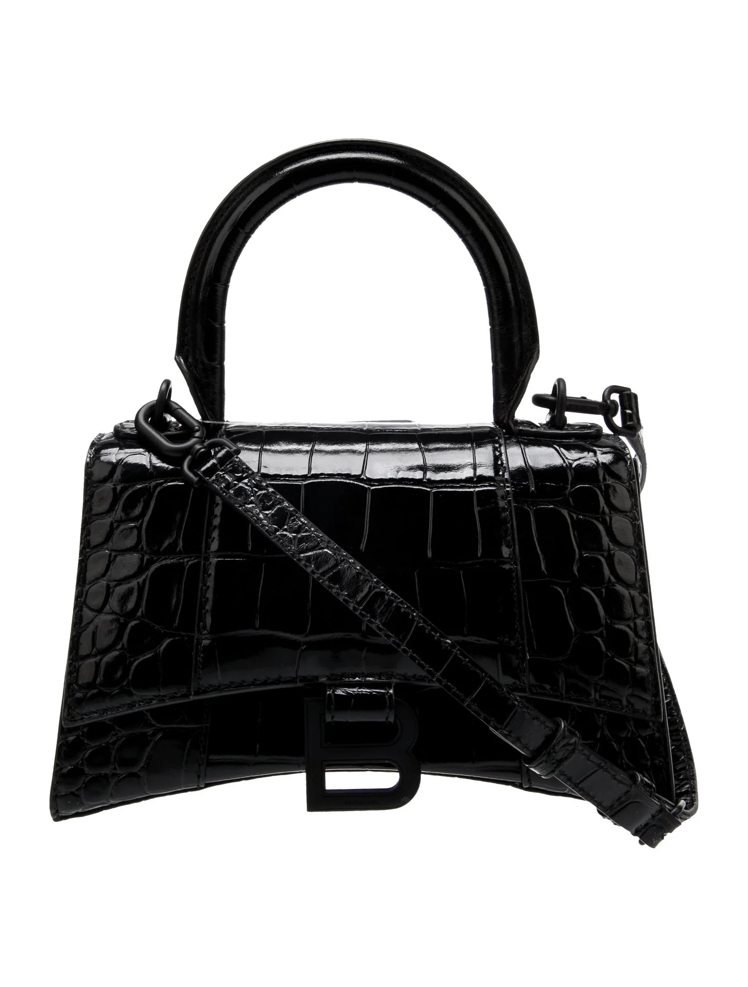 2022 Embossed Hourglass XS Top Handle Bag | The RealReal