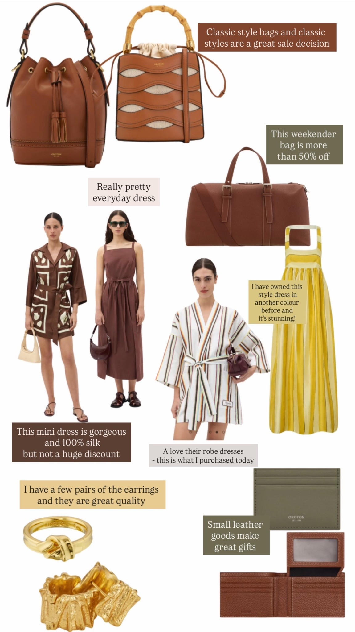 My Oroton Sale picks