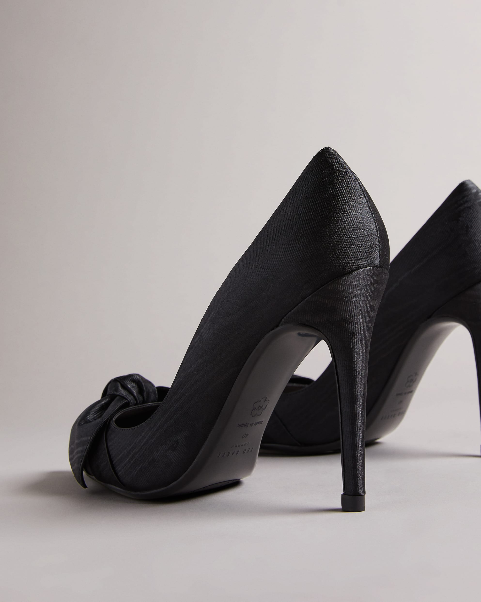 Moire Satin Bow Court Shoes | Ted Baker (US)