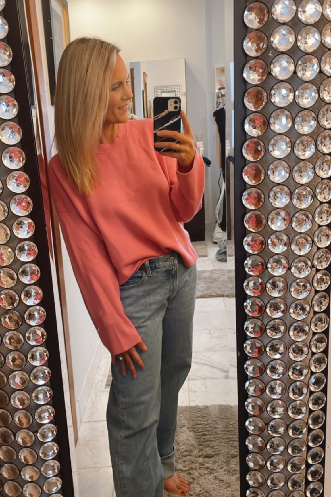 Abercrombie sweater and jeans size medium in sweater and 28 in baggy jeans 

#LTKfindsunder50 #LTKsalealert #LTKmidsize