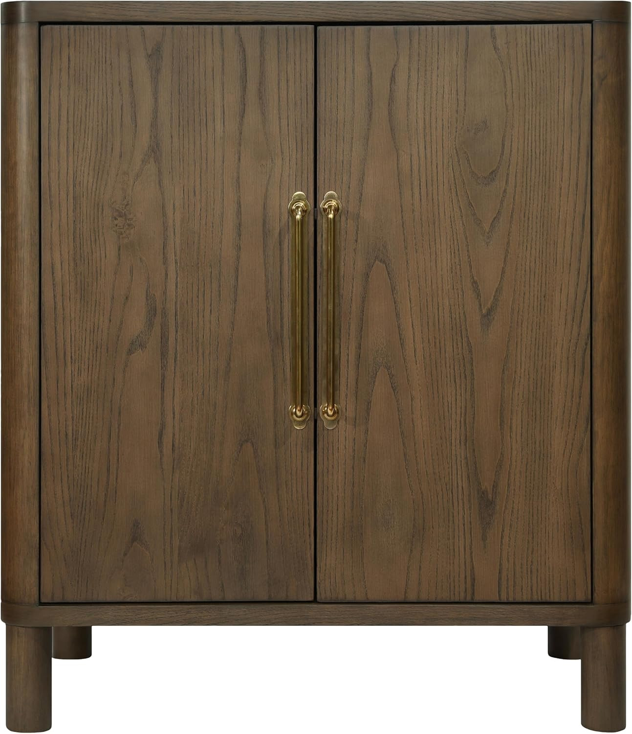 Livabliss x Galey Alix Marshall Modern Cabinet, 34" H x 30" W x 18" D, Dark Brown | Amazon (US)