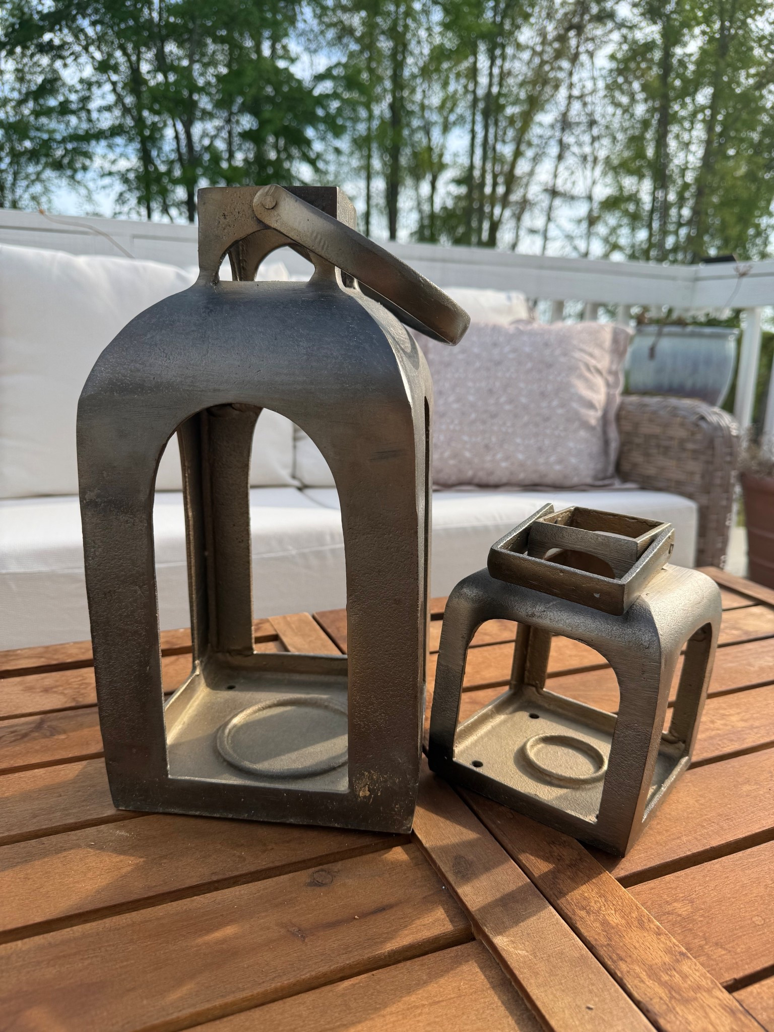 Cutie little outdoor lanterns but got to find some candles! 

#LTKSeasonal #LTKHome