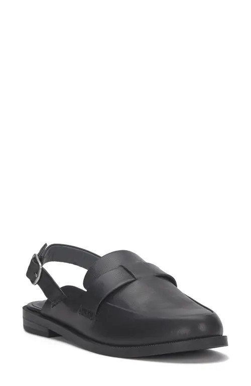 Lucky Brand Louissa Slingback Loafer in Black 01 at Nordstrom, Size 7.5 | Nordstrom