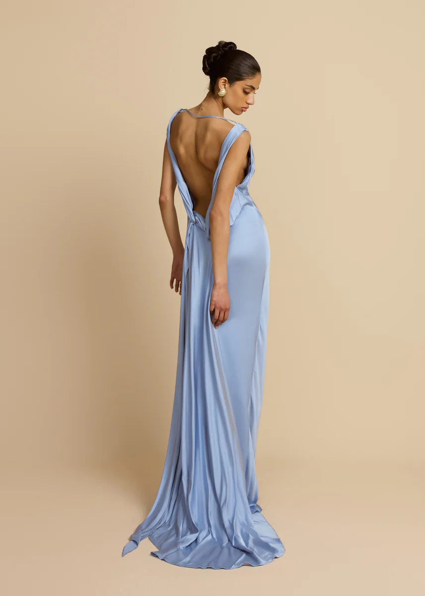 DARCY DRESS SKY BLUE | ARCINA ORI