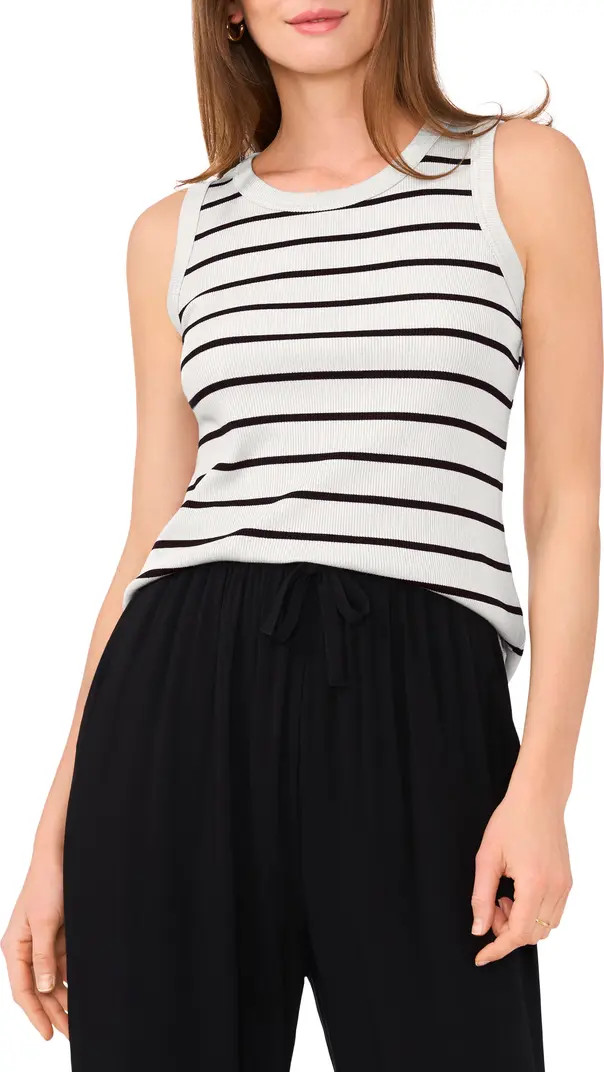 Halogen® Stripe Rib Tank | Nordstromrack | Nordstrom Rack