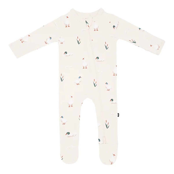 Kyte Baby Zippered Footie Pajamas Baby 0/3 mo. Duck | Scheels
