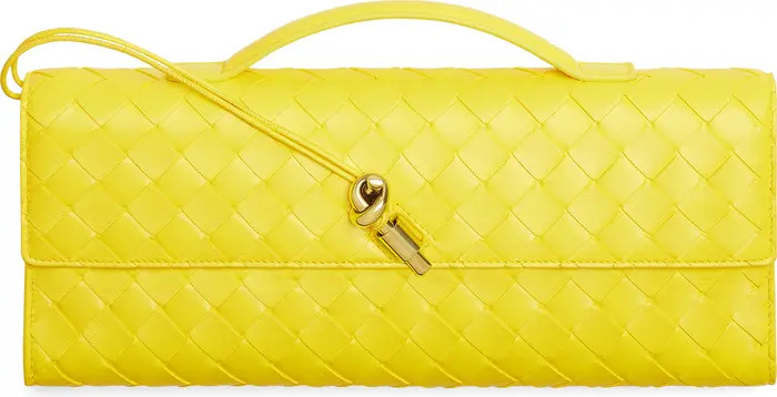 Bottega Veneta Long Andiamo Intrecciato Clutch Bag | Nordstrom | Nordstrom