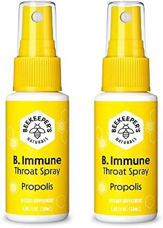 BEEKEEPER'S NATURALS Propolis Throat Spray - 95% Bee Propolis Extract - Natural Immune Support & ... | Amazon (US)