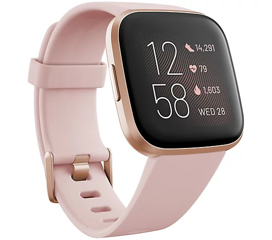 Fitbit Versa 2 Smartwatch & Activity Tracker with Built-in Alexa - QVC.com | QVC