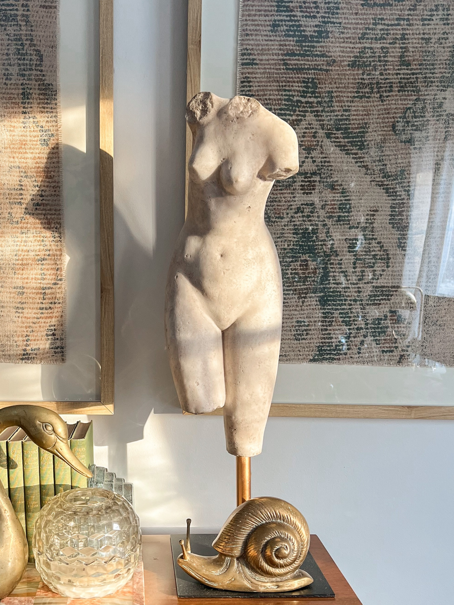 I found my lady sculpture at Homegoods, but you can get them online for the same price from Walmart! 

#LTKHome #LTKFindsUnder100