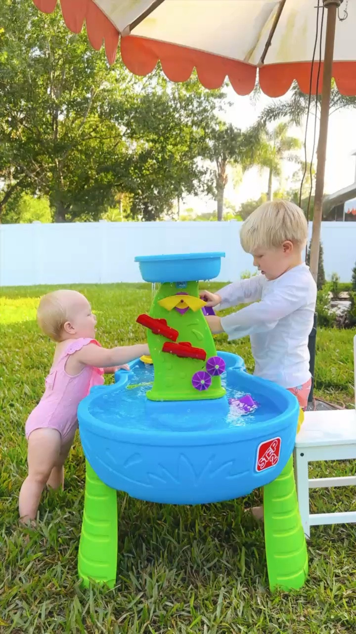 the hours of fun this water table has given us! 💦 under $80 and perfect for summer days 

#LTKFamily #LTKKids #LTKSummerEdit