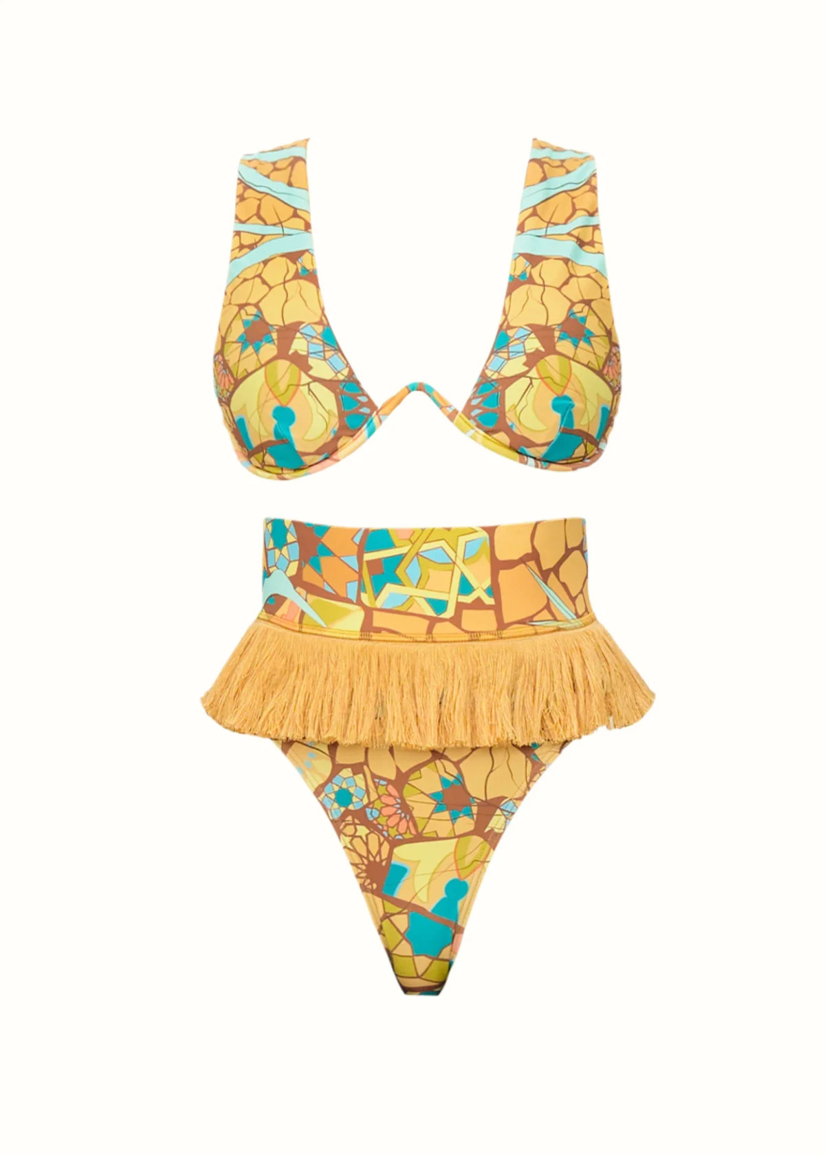 LASA BIKINI - ILIA II PRINT | ANDREA IYAMAH