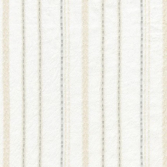 Cotton Gauze Natural Stripe  Custom Made Fitted Sheet - Etsy | Etsy (US)