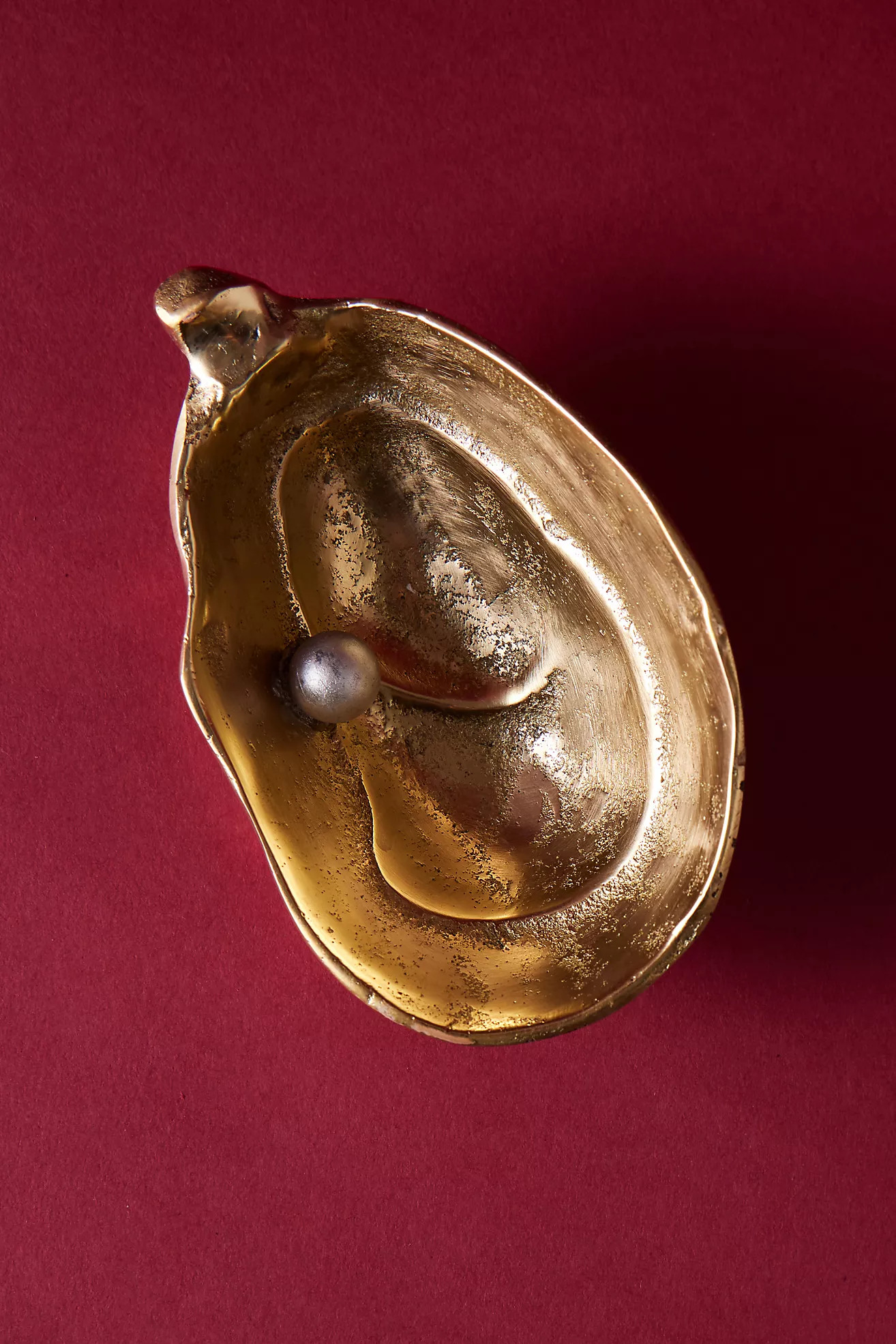 Anna + Nina Oyster Pearl Brass Trinket Dish | Anthropologie (UK)