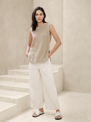 Open-Stitch Tank | Banana Republic Factory