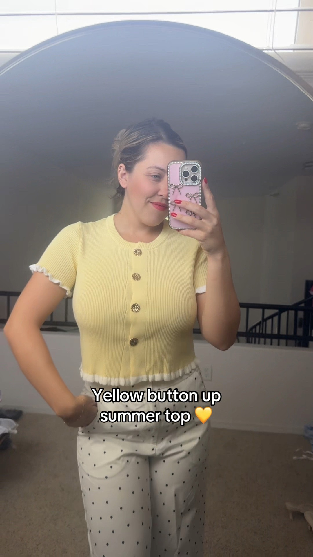 Buttery yellow cardigan top
Summer button down lace top
Summer fashion
Fuller bust tops

#LTKootd #LTKU #LTKSeasonal