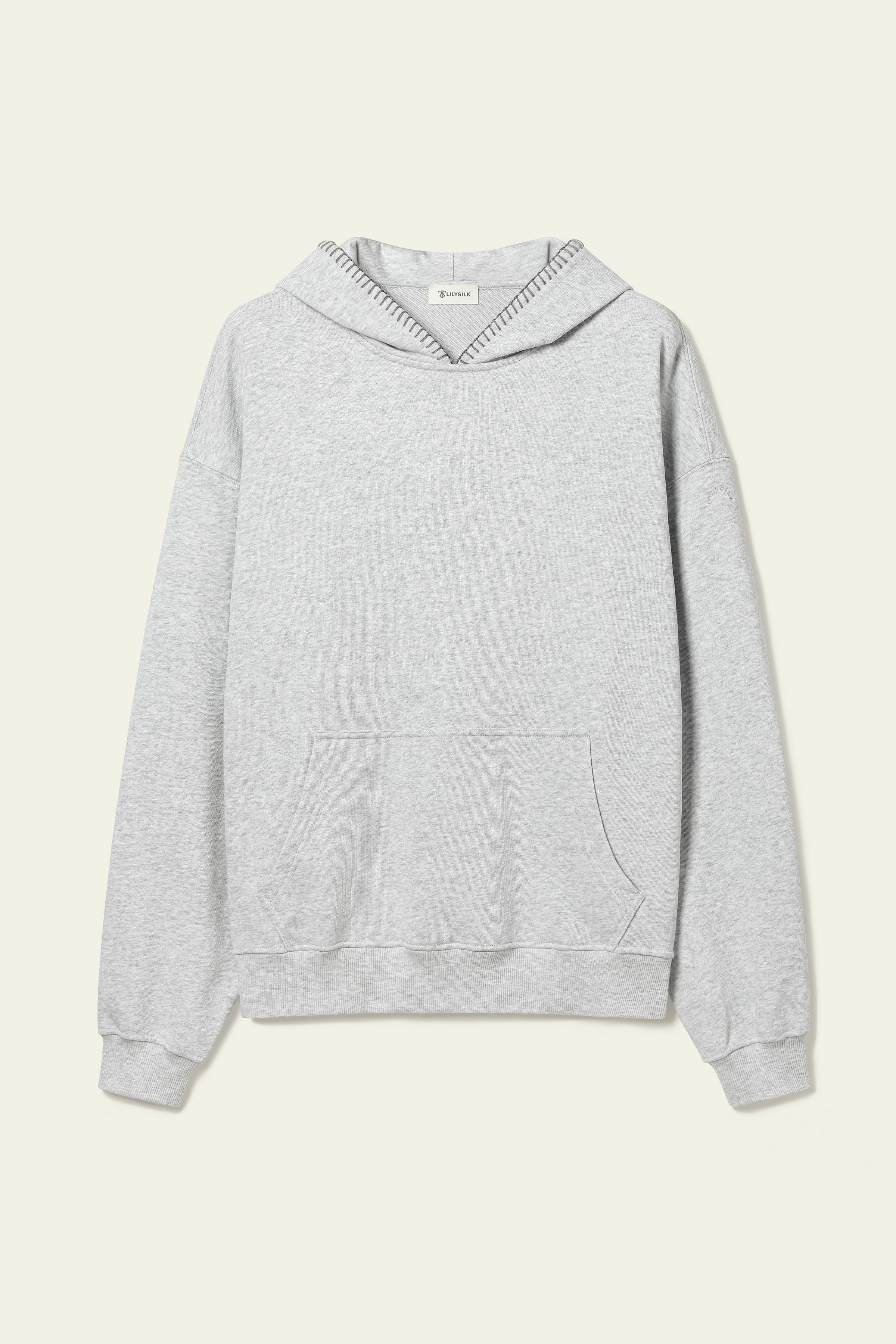 Seamflow Douceur Hoodie | LILYSILK