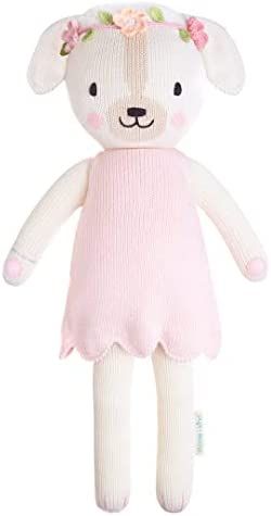 cuddle + kind Charlotte The Dog Little 13" Hand-Knit Doll – 1 Doll = 10 Meals, Fair Trade, Heir... | Amazon (US)