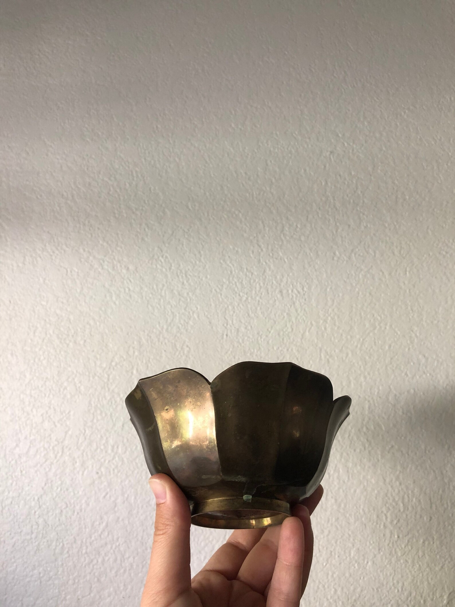 Vintage Brass Scalloped Edge Dish Brass Ring Dish Brass - Etsy | Etsy (US)