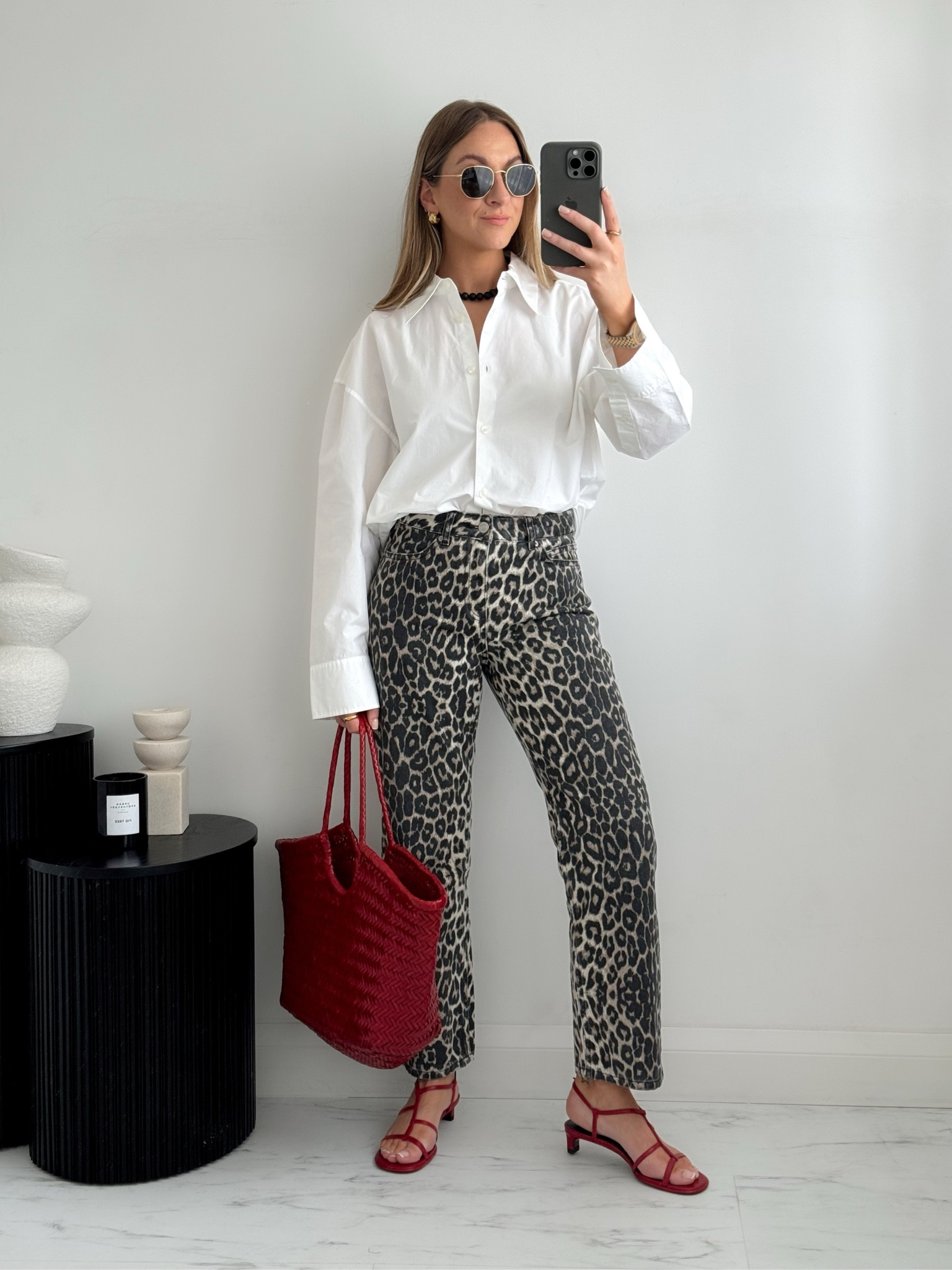 Leopard print jeans outfit.


#LTKstyletip #LTKluxury #LTKsummer