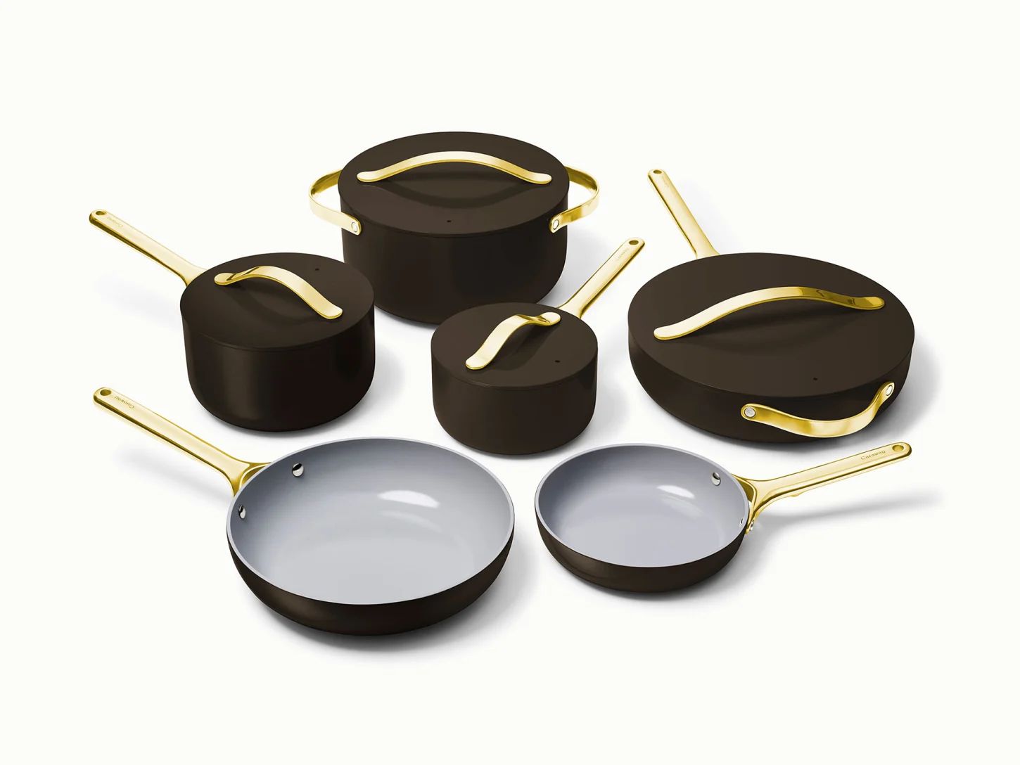 Ceramic Cookware Set | Nonstick Pots & Pans Set | Non-Toxic Cookware | Caraway | Caraway