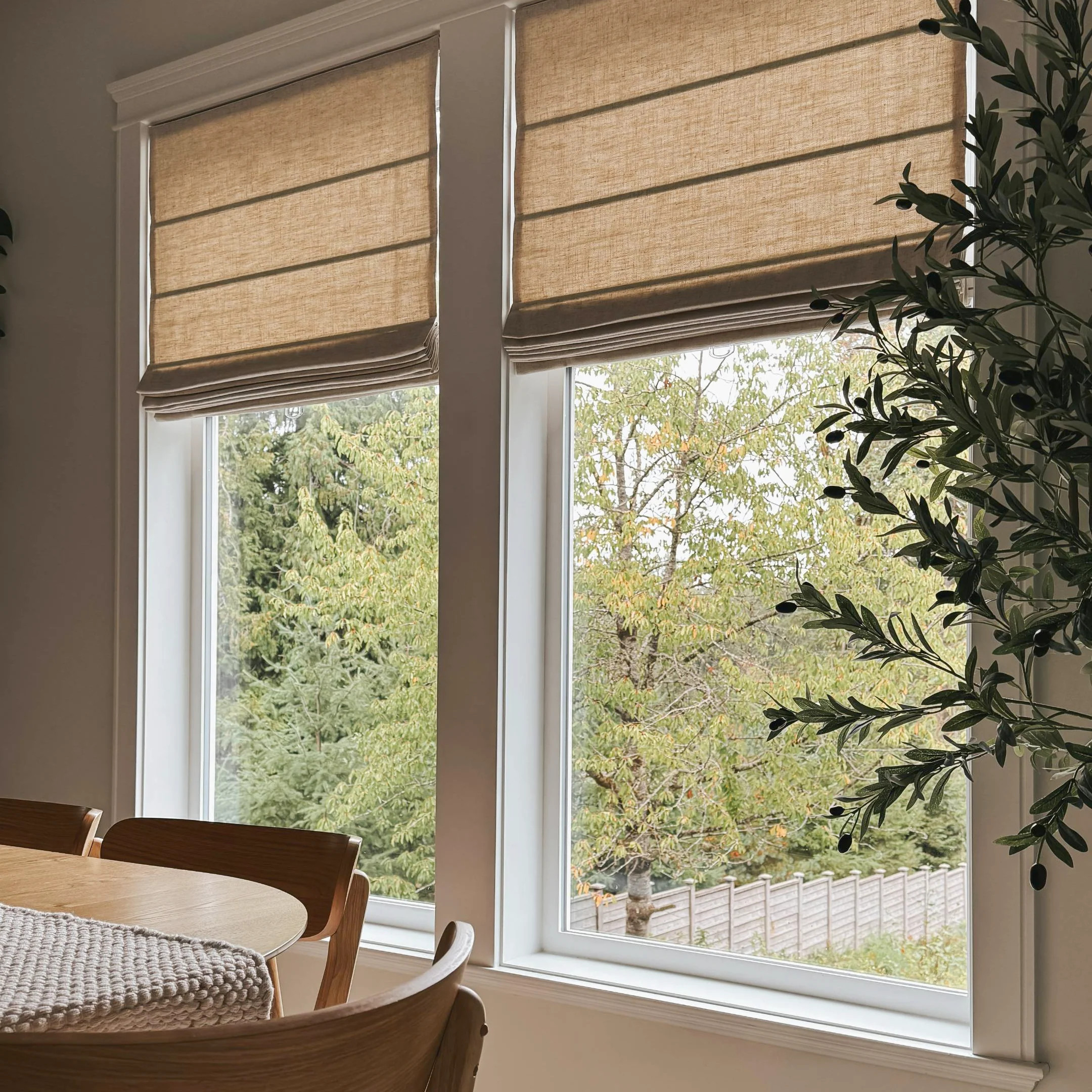 Linen Roman Shades | Cozyology | Cozyology