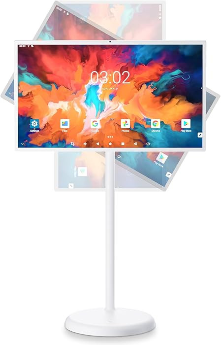 32-Inch Portable TV with Incell Touch Screen | 6G RAM+128G Storage | 1080P TV on Wheels | Bestie ... | Amazon (US)