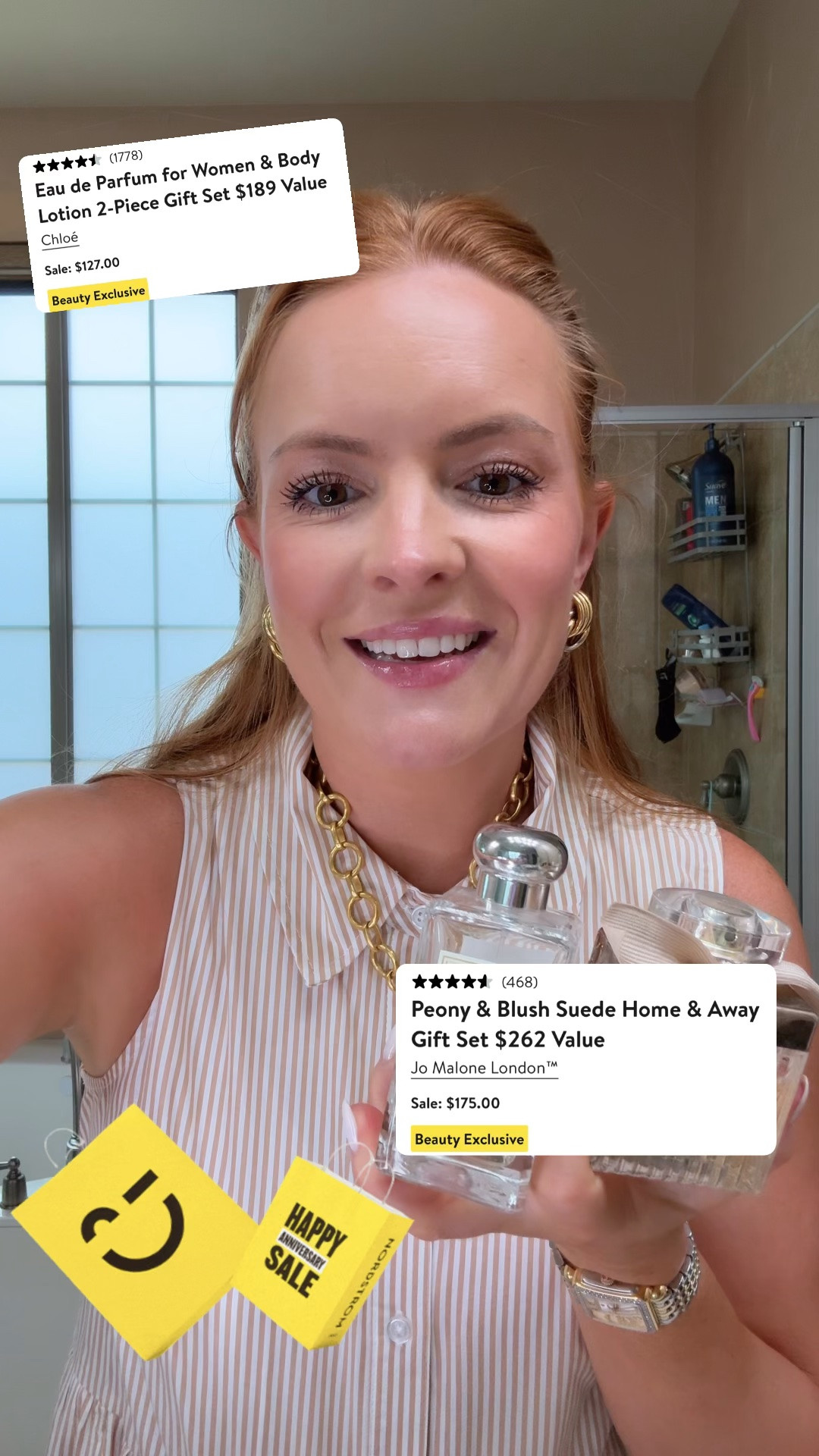 The Nordstrom Anniversary Sale fragrance deals are where I stock up every year. ✨ If you’ve been wanting a luxury perfume, the Jo Malone Peony & Blush Suede gift set and Chloé Eau de Parfum gift set are two of the best values in the sale. Perfect for treating yourself or getting a head start on holiday gifts while they’re discounted.

#NordstromAnniversarySale #NSaleBeauty #LuxuryPerfume #JoMalone #ChloePerfume #FragranceFavorites #BeautyDeals #NordstromBeauty