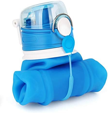 Valourgo 35 oz Collapsible Water Bottle, Large bpa Free Travel Water Bottle Reusable Water Bottle | Amazon (US)