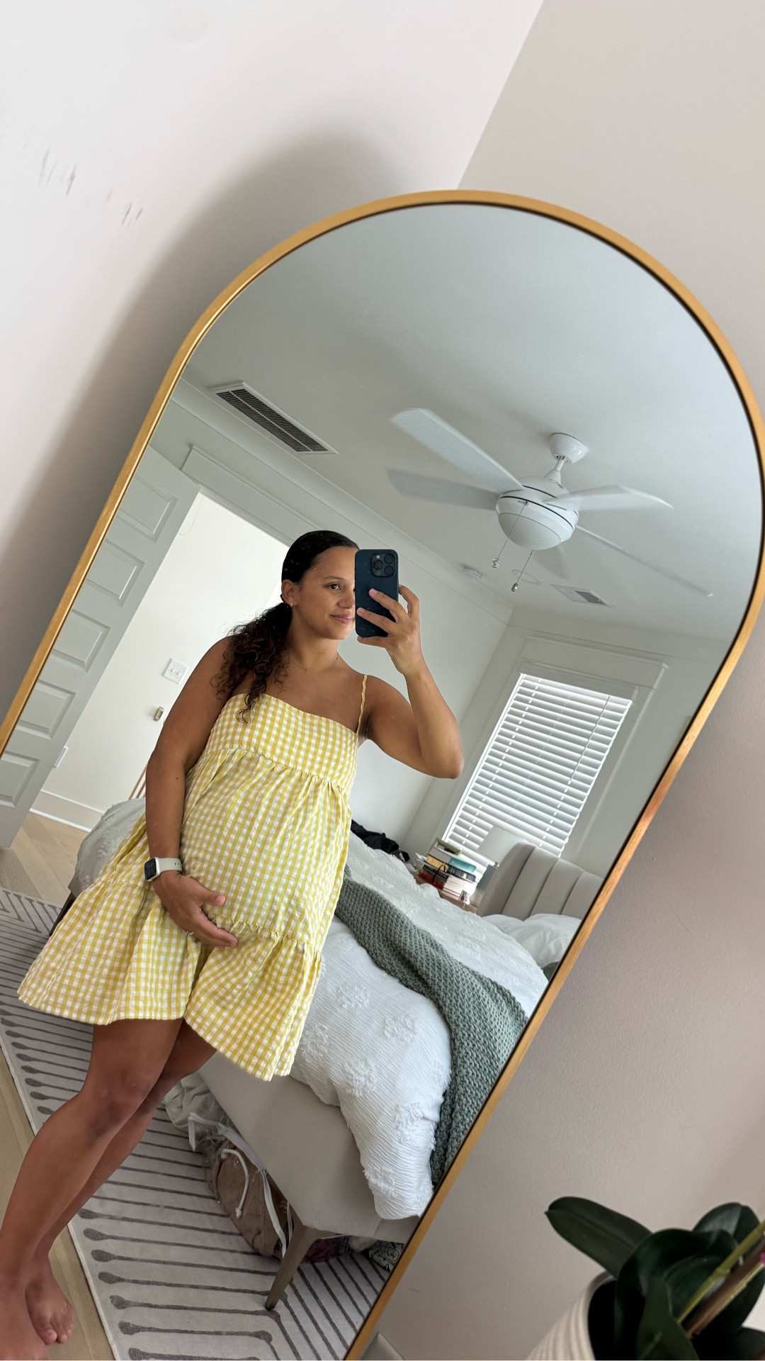 I have been living in this bump friendly dress. I hear yellow is in these days?! Obsessed. 

It’s the perfect affordable Amazon fashion piece for pregnancy and postpartum. 

I’m wearing a S and it’s perfect 

#LTKBump #LTKPetite #LTKFindsUnder50