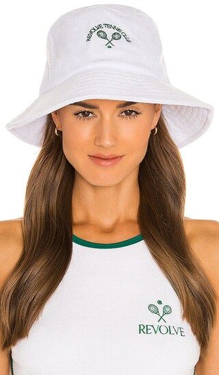 Bucket Hat in White | Revolve Clothing (Global)