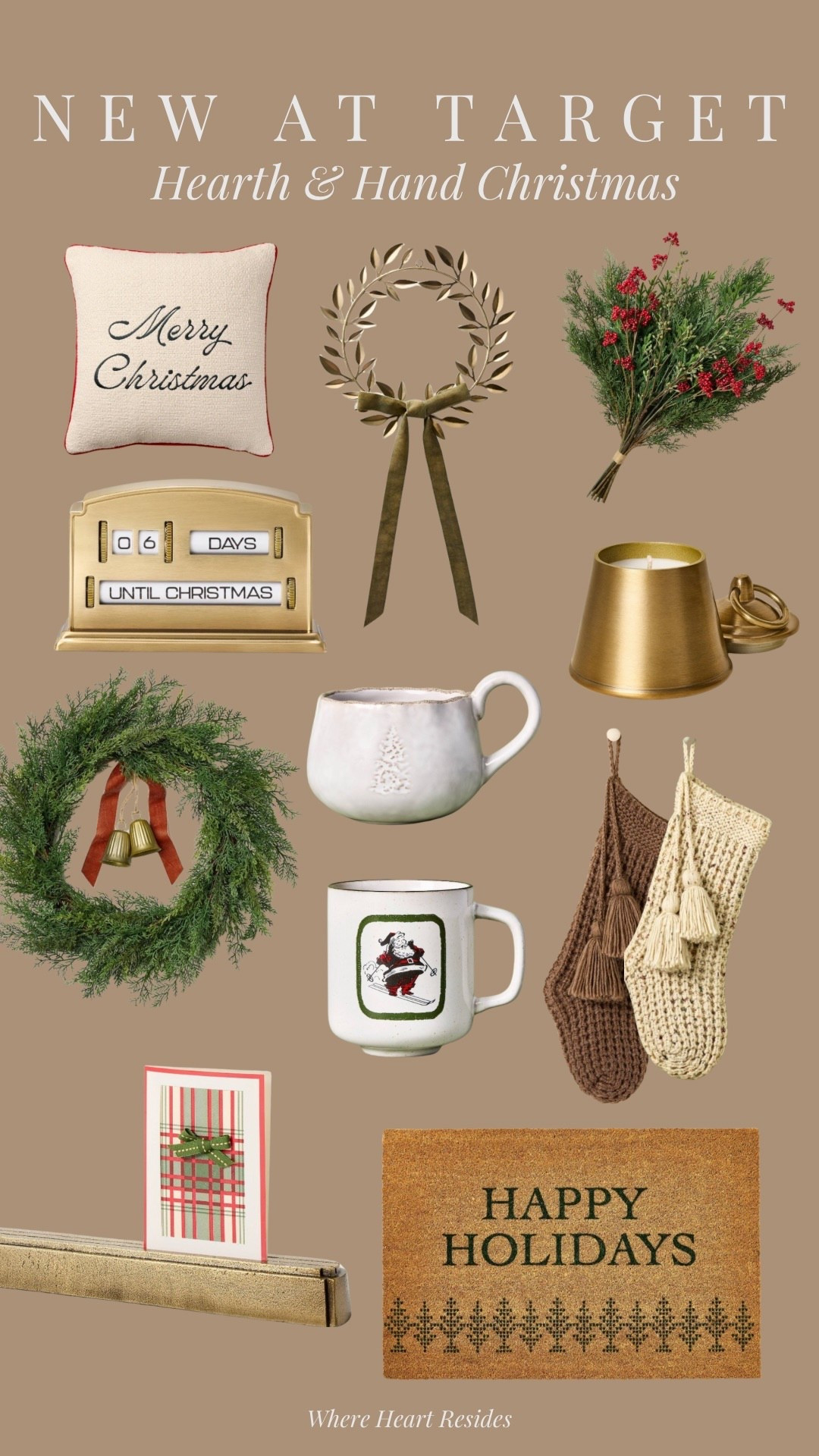 NEW Hearth & Hand with Magnolia Christmas at Target 😍❤️🎄 Linking my faves below!

#LTKHome #LTKSeasonal