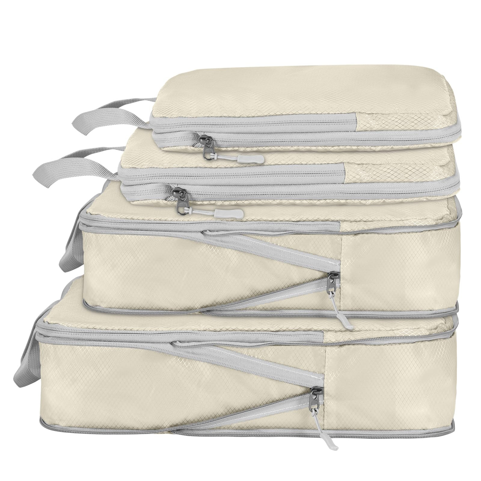 Compression Packing Cubes,Travel Storage Bag, Travel Packing Essentials for Suitcase Organizer Ba... | Amazon (UK)