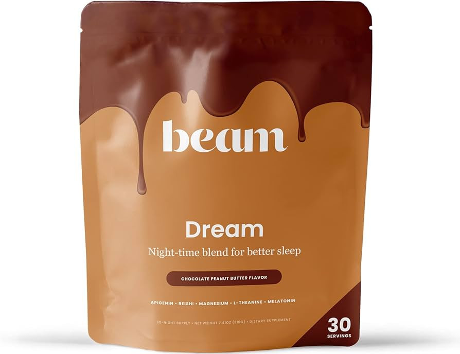Dream Chocolate Peanut Butter Flavor | Natural Ingredients | L-Theanine | Magnesium | Calm Suppor... | Amazon (US)