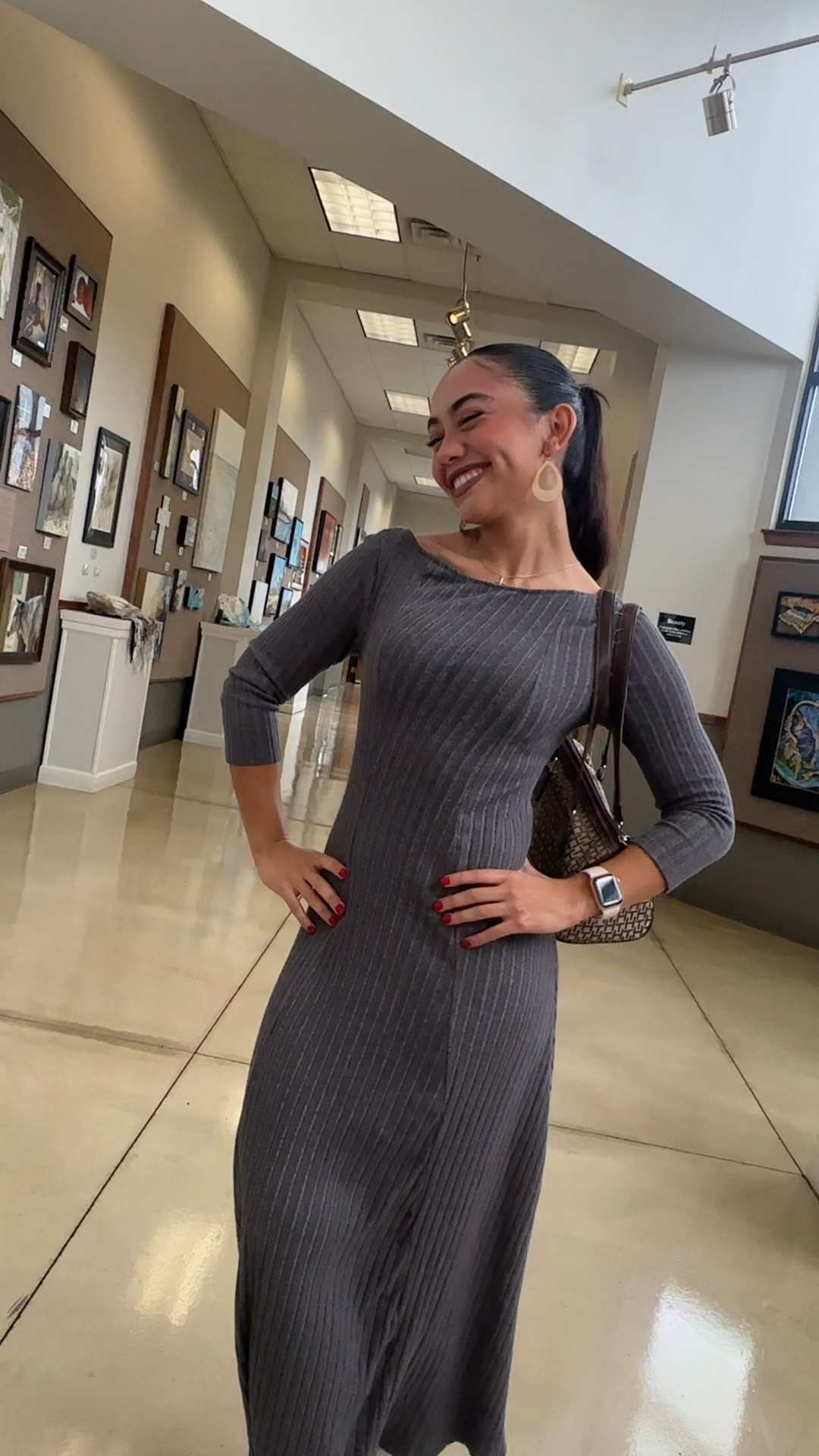 Cute soft midi dress 

#LTKHoliday #LTKStyleTip #LTKGiftGuide