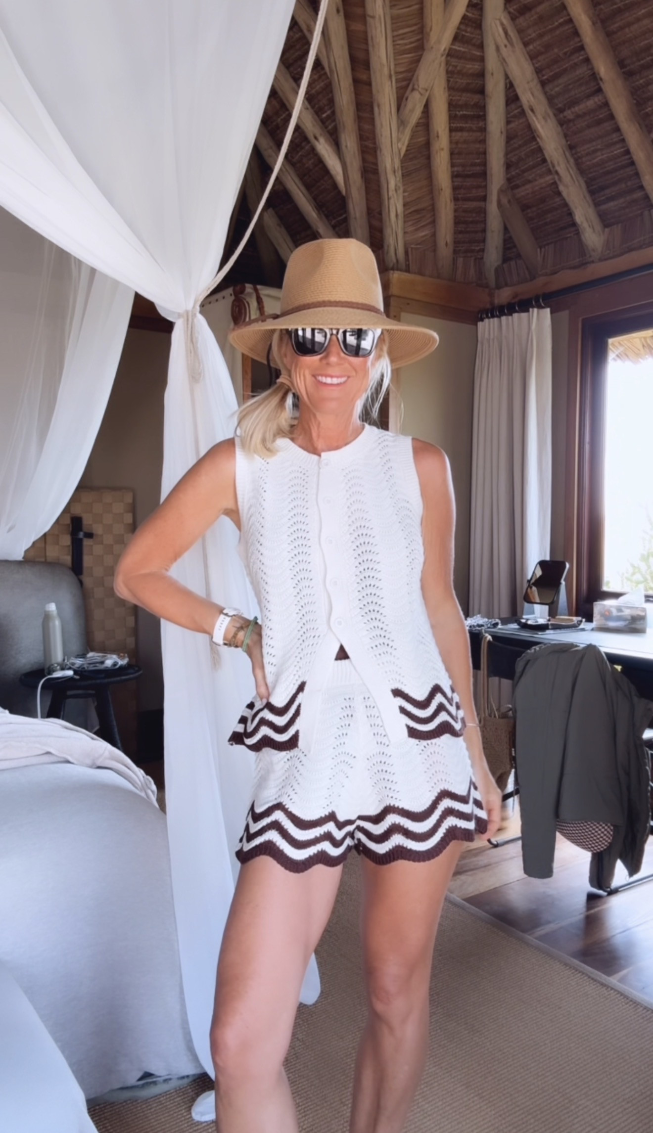 Outfits I wore in June! | love this adorable beachfront vacation set.

Swim: small
Set: small

#LTKgrwm #LTKootd #LTKOver40