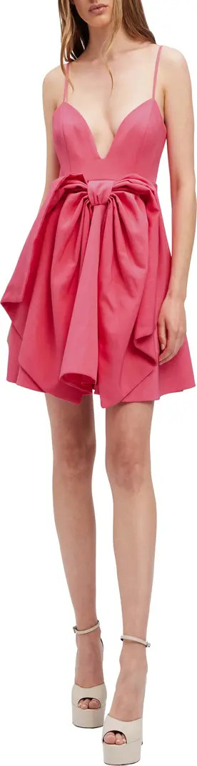 Annabelle Plunge Neck Minidress | Nordstrom