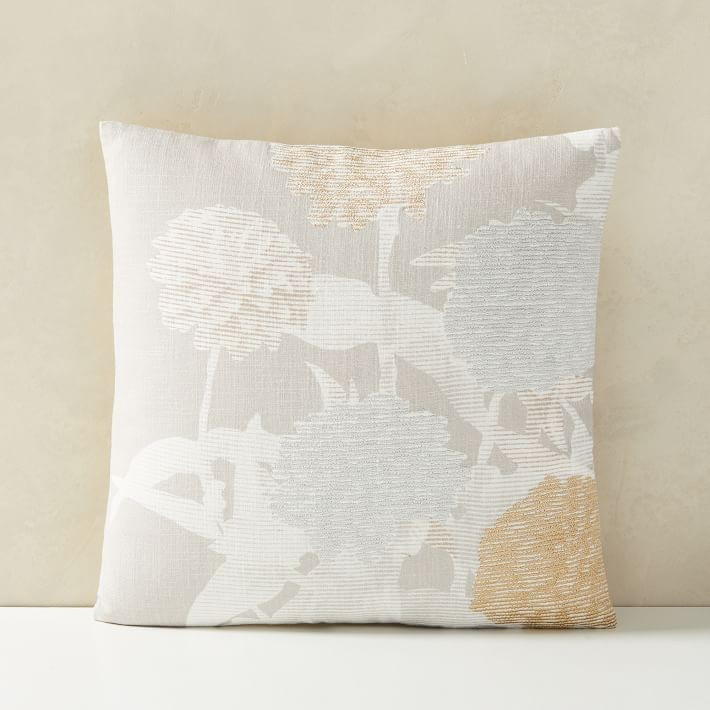 Embroidered Etched Pillow Covers | West Elm (US)