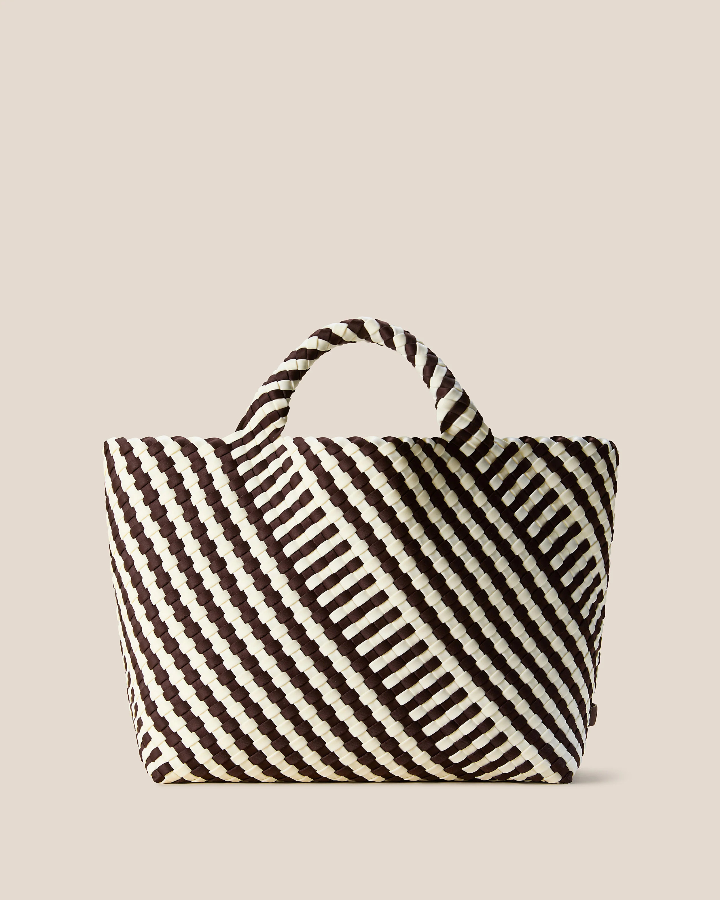 St. Barths Medium Tote Striped Geo | Roma | Naghedi