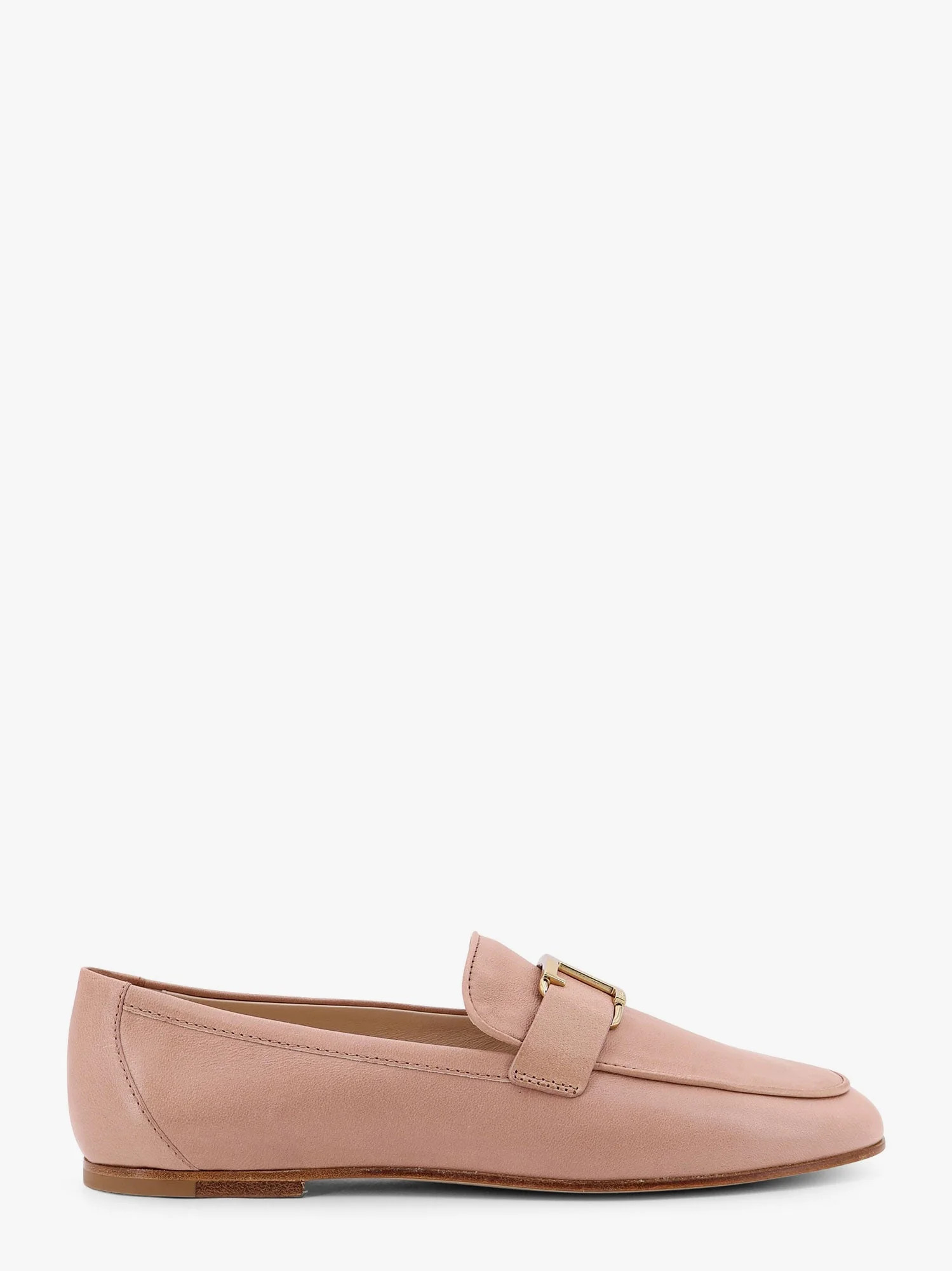 Leather loafer with metal detail - TOD'S - gender_Woman | Nugnes 1920