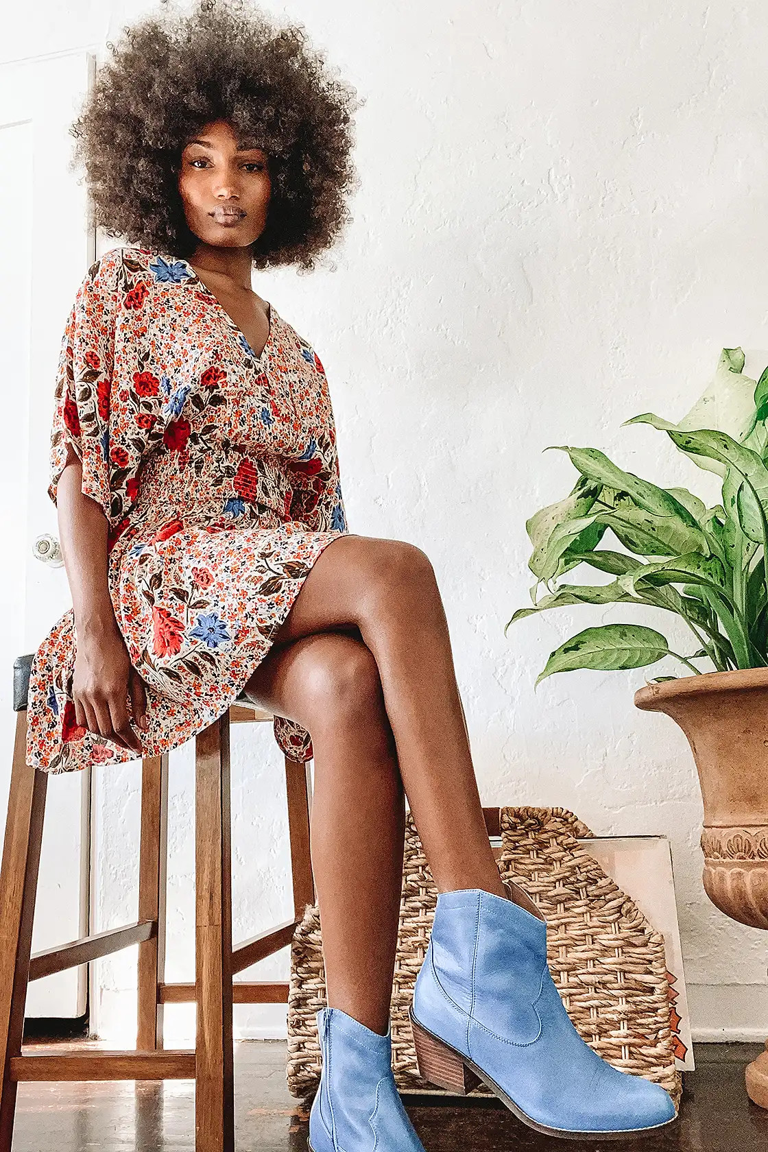 Amaze White Floral Print Mini Dress | Lulus (US)