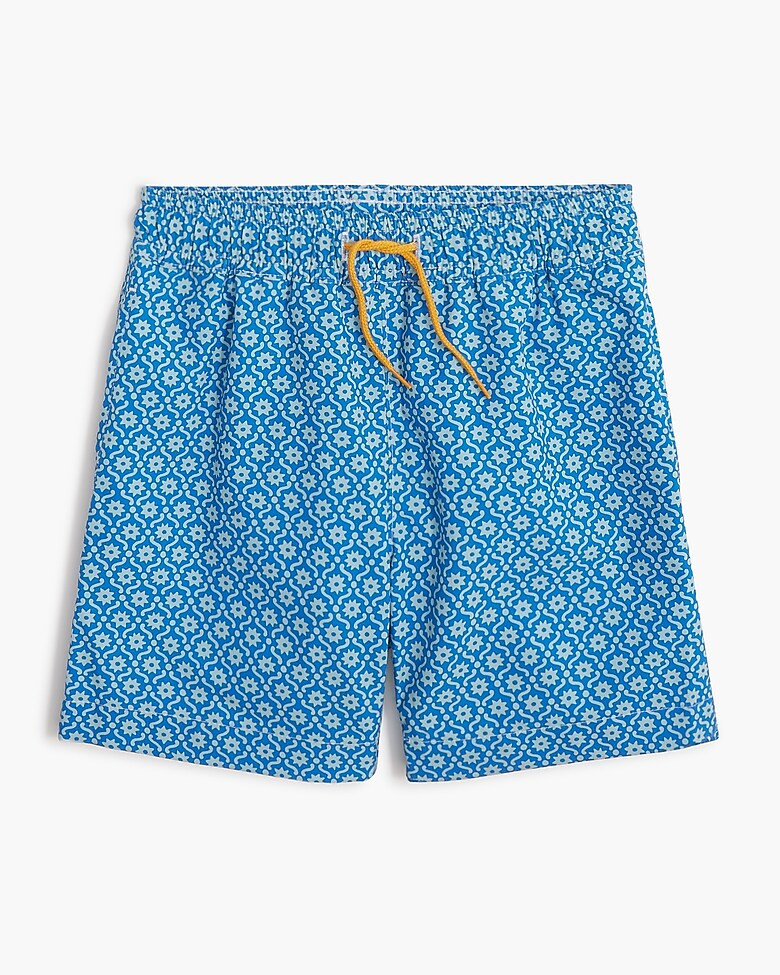 Boys' star-print swim trunk | J.Crew Factory