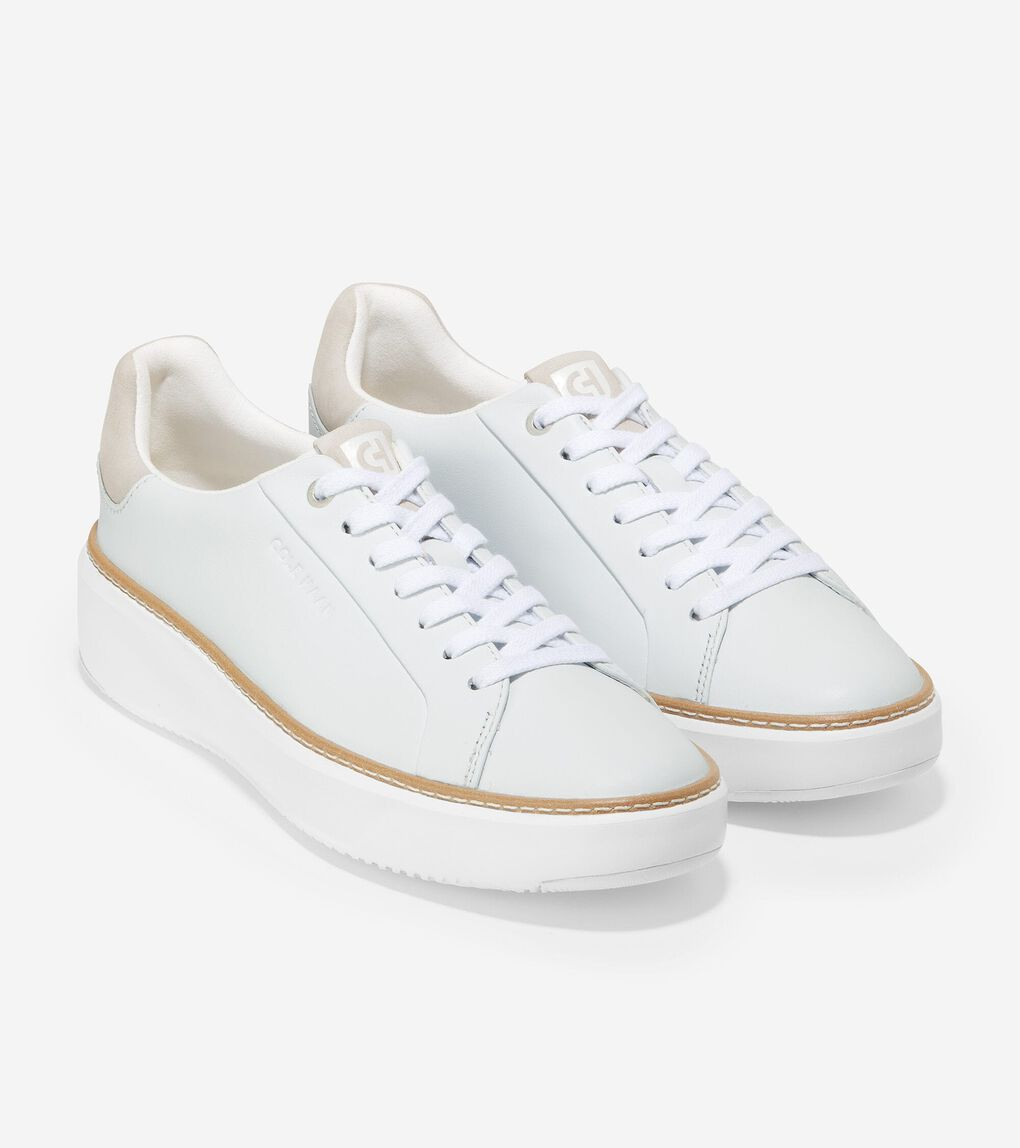 Women's GrandPrø Topspin Sneaker in White | Cole Haan | Cole Haan (US)